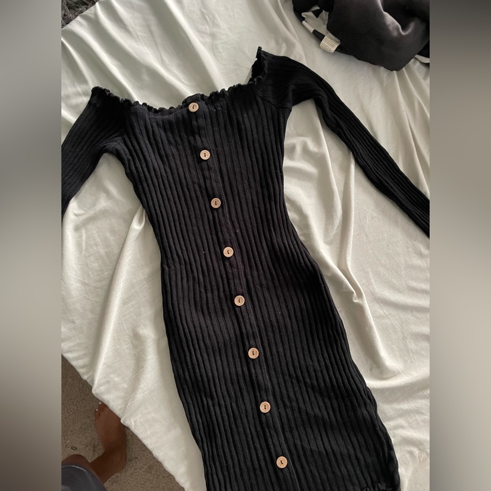 Off The Shoulder Mini Dress